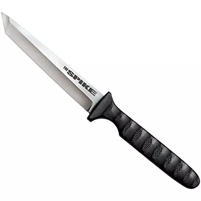 Fixed Blade Knife 8Inches Tanto Point Tactical Blade Secure-Ex Sheath Clam Pack • $31.65