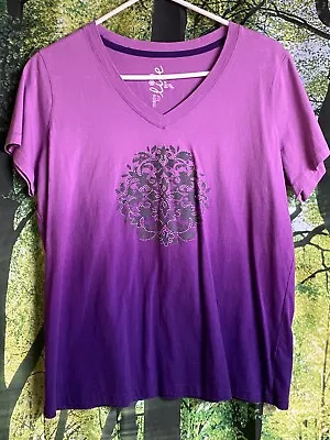 Made For Life Top Size XL Purple Ombre • $9.99