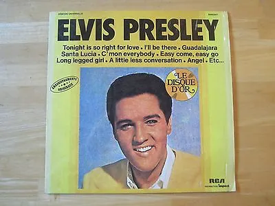 Elvis Presley LP Elvis Presley Released By RCA/Impact In France Shrinkwrap • $18.99