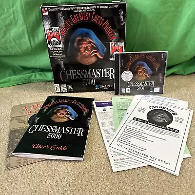 Chessmaster 5000 (PC 1995) -- Original Retail Box And Inserts • $15.99