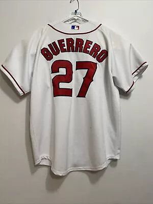 Majestic Authentic VLADIMIR VLAD GUERRERO #27 Angels Jersey Size 48 XL • $86.14