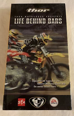 Thor Motocross Life Behind Bars (VHS 2000) Sealed Jeff Aprahamian Nick Wey • $9.99