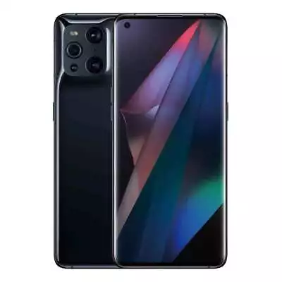 OPPO Find X3 Pro 5G 12/256GB - Gloss Black  [Refurbished] - (Slight Screen Bu... • $468.99