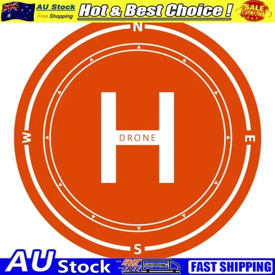 $8.41 • Buy 50cm Drone Landing Pad Foldable Felt Drones Take-off Mats Non-fading For Outdoor