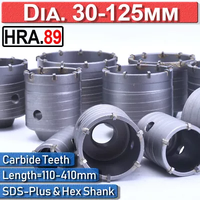30-125mm Core Drill Bit SDS Plus HEX Concrete Masonry Brick Hole Cutter Drill • $10.29