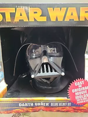 $80 • Buy STAR WARS DARTH VADER HELMET MASK Rubies Supreme Collector Theater Cosplay 