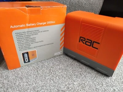 £30 • Buy RAC Heavy Duty 12Amp Automatic Car Motorbike Battery Charger For 6V & 12V