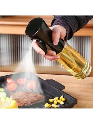 300ml Olive Oil Sprayer Cooking Kitchen Tool BBQ Air Fryer Baking Oil Spray Bott • £4.99