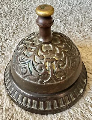 Vintage Brass Hotel Service Bell • $14.99