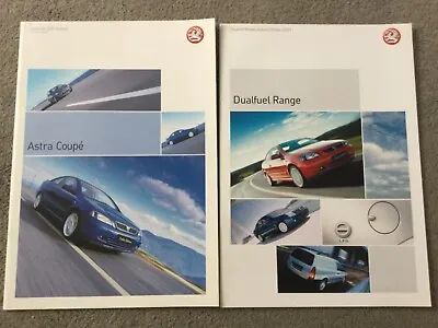 VAUXHALL ASTRA Coupe And Dual Fuel Range 2003 Models Brochures. In VGC  • $14.25