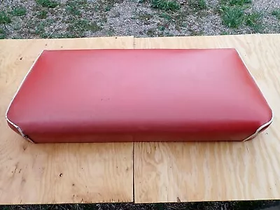 1960s International Scout 80 800 Original Red Lower Back Seat Section Cushion ! • $249