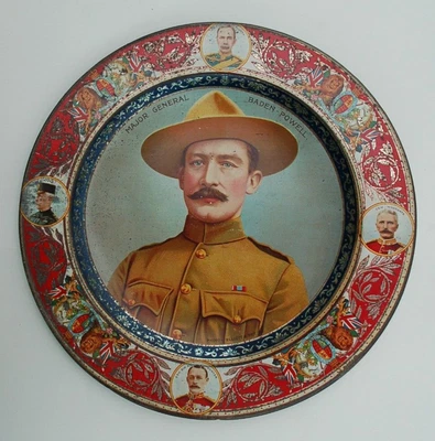 £53 • Buy 1900 - Baden Powell - Souvenir Metal Plate - Mafeking  Boer War - Boy Scouts