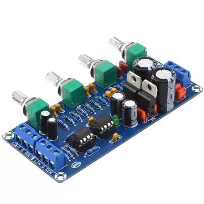 HiFi Amplifier NE5532 Preamp Volume Tone Control Finished Board Op Amp Board • $17.50