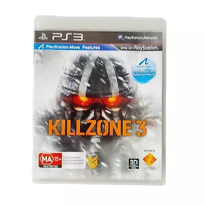 Killzone 3 - Sony Playstation 3 PS3 Game Complete - Free Post  • $10