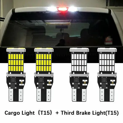 1 White 1 Red 912 921 LED Cargo 3rd Brake Light Bulb For Chevrolet Colorado 2022 • $13.99