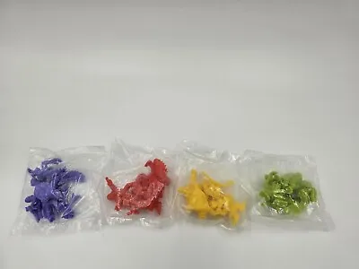 Monster In My Pocket - Lot Of 4 Packs Sealed YELLOW-RED-BLUE-GREEN 20 PIECES • $30