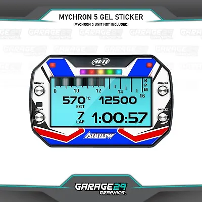 Arrow Style Mychron 5 Gel Lap Timer Sticker • $19.88