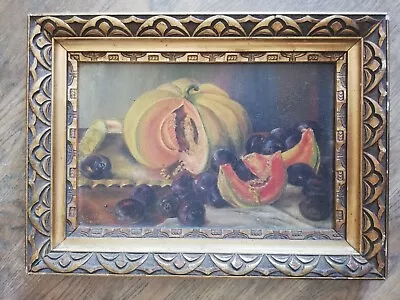 Oil Painting On Board Signed Vincent Copy Of Van Gogh Still Life Impressionism • $199