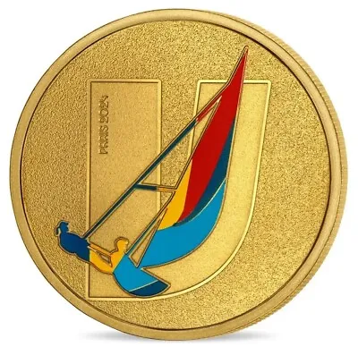 New Official ! France 2023 Olympic Games Paris 2024 Sailing Race Voile New Token • $11.99