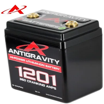 Antigravity 12-cell Small Case Lithium Motorcycle Battery Suzuki Yamaha Honda • $197.99