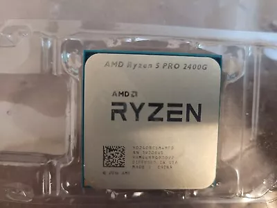 AMD Ryzen 5 PRO 2400G 3.6GHz 4C/8T 4MB 65W AM4 YD240BC5M4MFB Processor CPU • $48.59