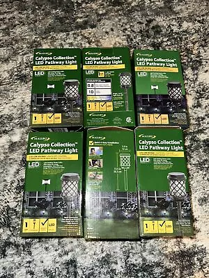 Lot Of 6 Mailbu Calypso Collection Led Pathway Lights Model 8420-5103-01 • $74.99