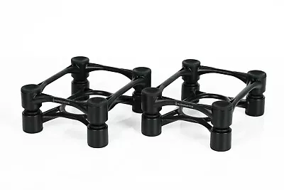 IsoAcoustics Aperta 155 Isolation Speaker Stands (Black) Ideal For KEF LS50 • £50