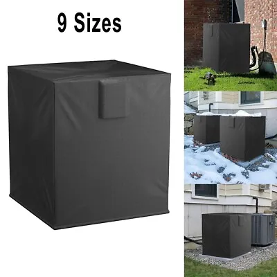 $50.67 • Buy 600D Outdoor Air Conditioner Cover Waterproof Anti-Dust Heavy Duty Cover Home