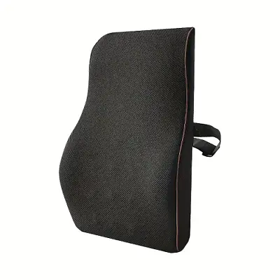 Lumbar Back Support Cushion Car Seat Wheelchair Office Chair Pillow Memory Foam • £12.99