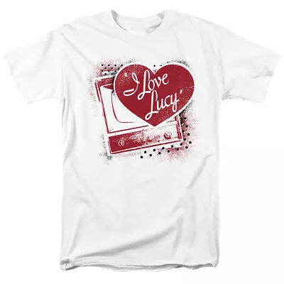 I LOVE LUCY SPRAY PAINT HEART Licensed Adult Men's Graphic Tee Shirt SM-6XL • $22.95