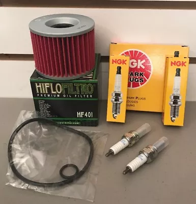 $18.95 • Buy 96/07 Kawasaki Ex250 Ninja 250r 250 Tune Up Kit Oil Filter & Ngk Spark Plugs 