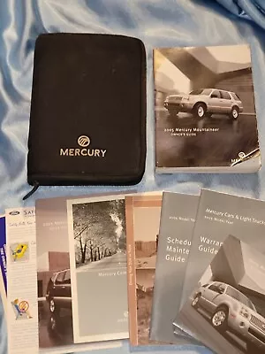 2005 Mercury Mountaineer Owners Manual Guides Case And CD Rom • $26.99