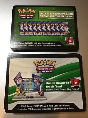 $16 • Buy Pokémon TCG Online Code Cards
