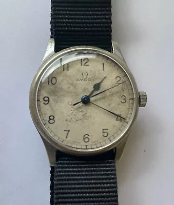 Ww2 Raf Omega Pilots Watch (6b/159) Dated 1943 • £1995