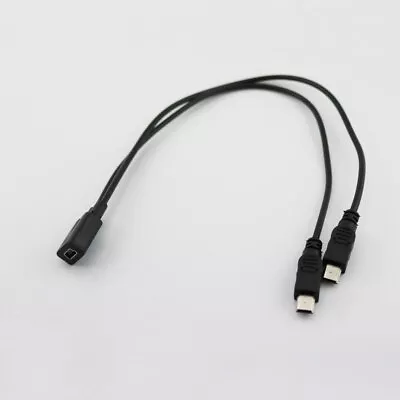 1PCS Mini USB 2.0 Female To 2 Male Splitter Y Extension Charger Adapter Cable • $8.20