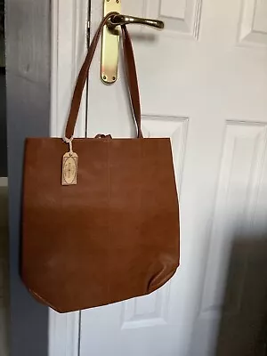 Fatface The Classic Tote Bag Tan Leather • £30