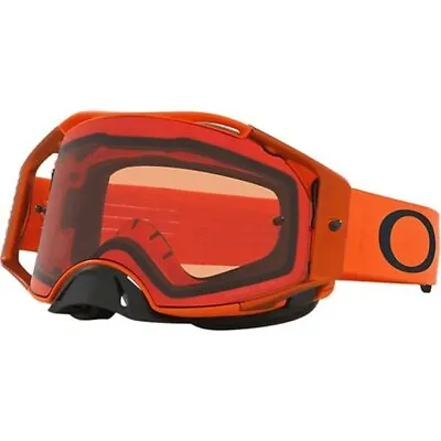 OAKLEY - AIRBRAKE MX PRIZM GOGGLE ORANGE NEW!!!!  Great Price Goggles • $84.99