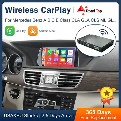 Carplay Decoder Android Auto GPS Interface For Mercedes Benz A B C E S CLA ML GL • $239