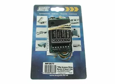 Maypole 7 Way Bypass Towing Relay 15Amp For 12v Towing Towbar Wiring - MP3877 • £27.94
