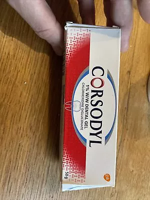 Corsodyl Dental Gel For Gingivitis 3 X 50g Free Delivery - (J1 • £22.50