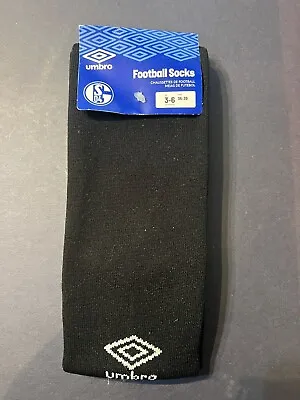 Fc Schalke  - Match Day Away Socks - Size (adult Uk 7-9) - Bnwt • £8.09