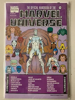 Official Handbook Of The Marvel Universe Master Edition #12 Silver Surfer (1991) • $6.80