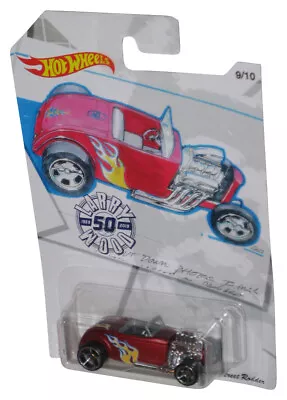 Hot Wheels Larry Wood Red Street Rodder (2018) Mattel Die-Cast Toy Car 9/10 • $9.49