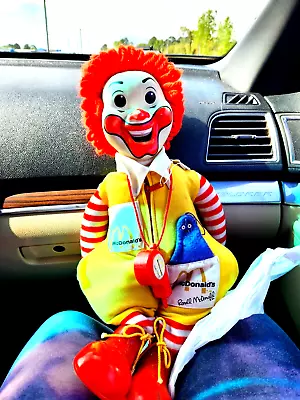 1978 RONALD McDONALD Doll  19  - Hasbro 1978 Vintage W/Whistle • $50