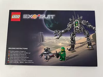 LEGO - Architecture -  EXO SUIT - 21109 - INSTRUCTION BOOKLETS • $9.54