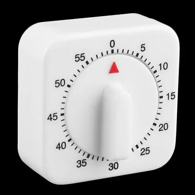 Kitchen Timer Egg Square Shaped Kitchen Cooking Timer Mechanical Alarm 60Min • $12.49
