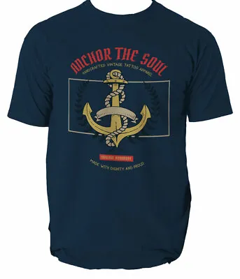 £12.99 • Buy Anchor Mens T Shirt Sailing Sea Sailer S-3XL 