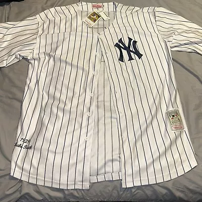 Vintage  Cooperstown Collection MLB New York Yankees Babe Ruth Jersey 3xl $300 • $99.99