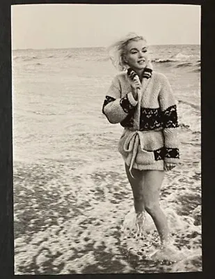1962 Marilyn Monroe Original Photograph George Barris Triple Stamped Beach CA • $3500