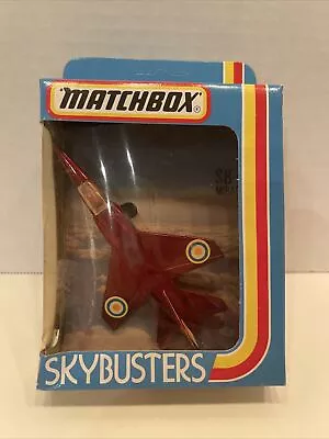 Vintage 1981 Matchbox Skybusters SB-4 Mirage Military Aircraft Unpunched NIB • $18